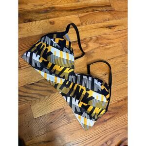 Pink/Victoria Secret Black & Yellow Bra